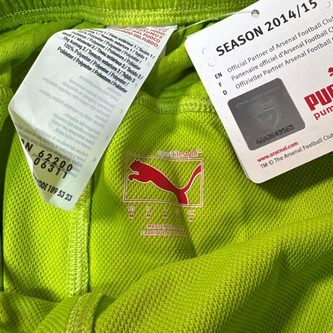 新品　アーセナル 14-15 キーパー ユニフォーム　PUMA プーマ