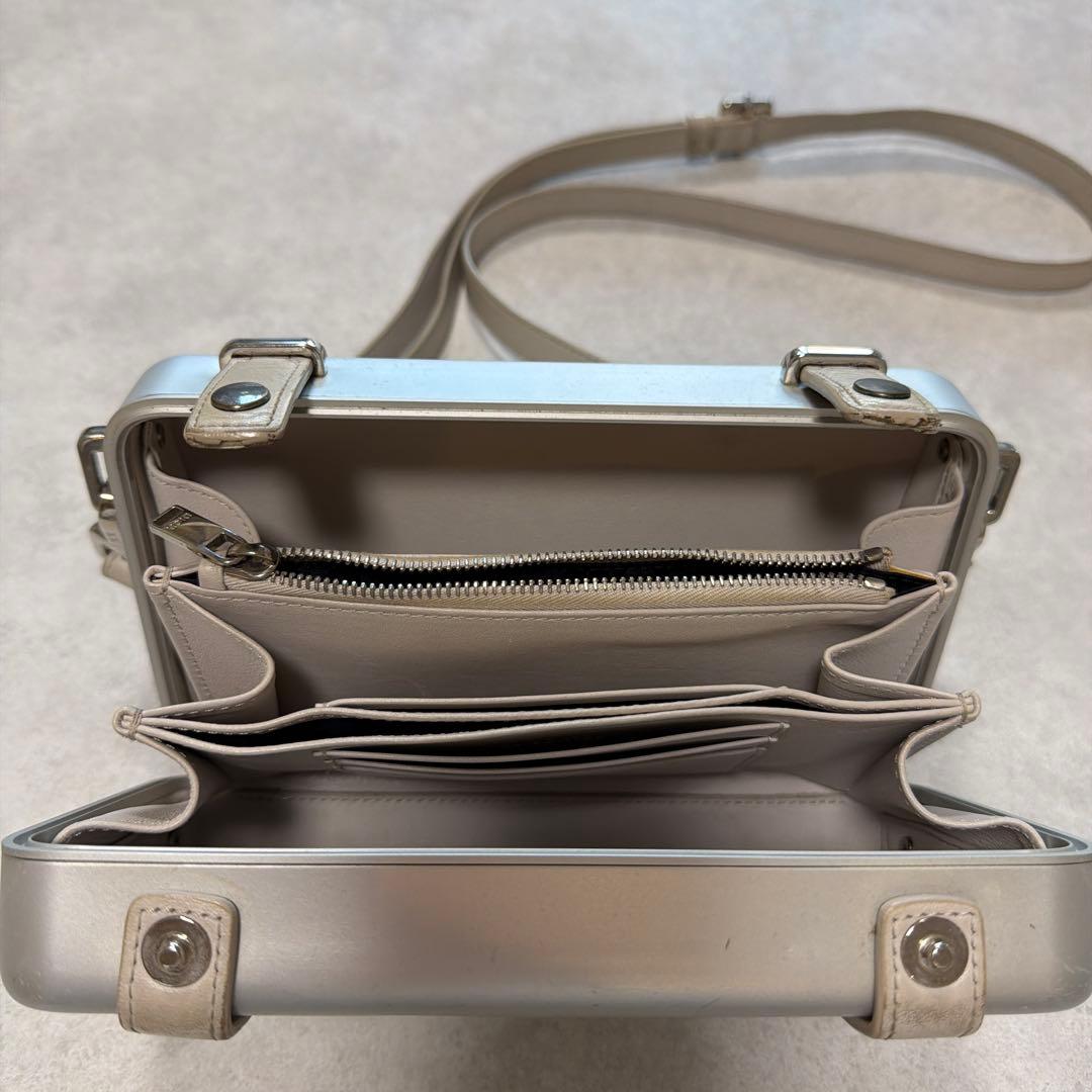 DIOR RIMOWA ショルダーバッグ シルバー