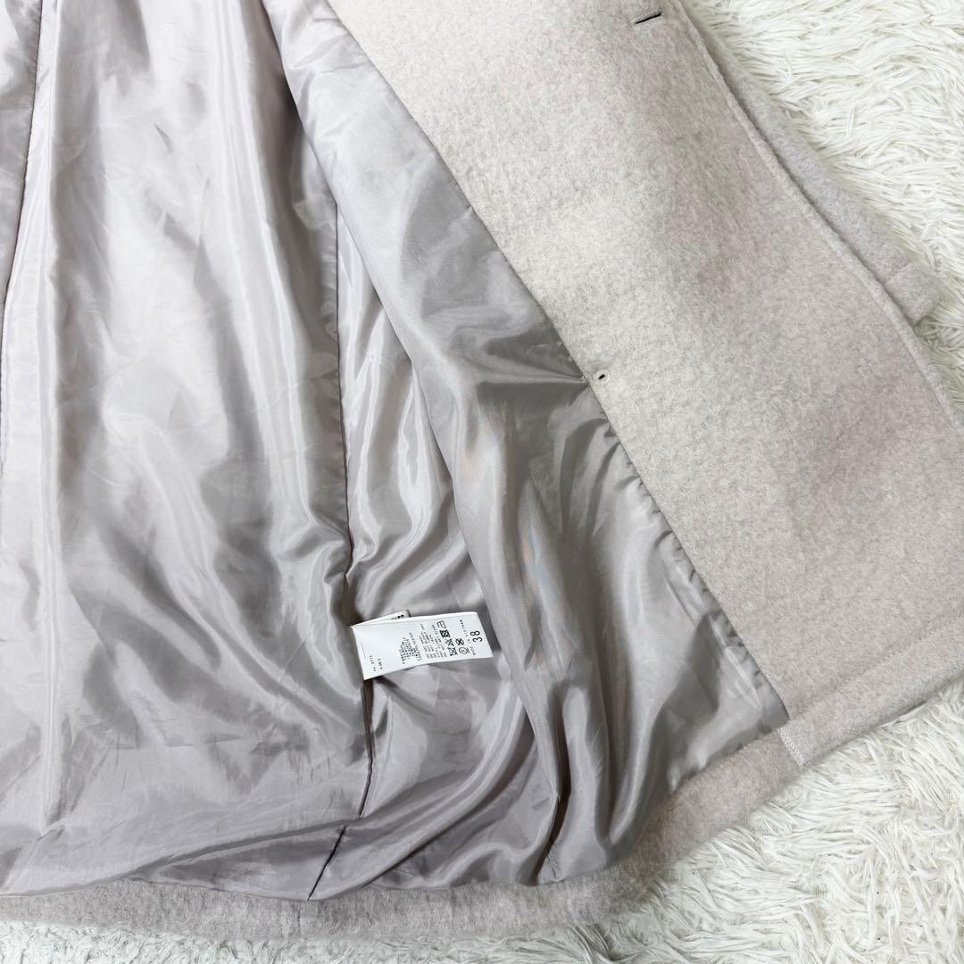 SpickandSpan ミドルシャギーコート 2023AW モヘア　ゆったり