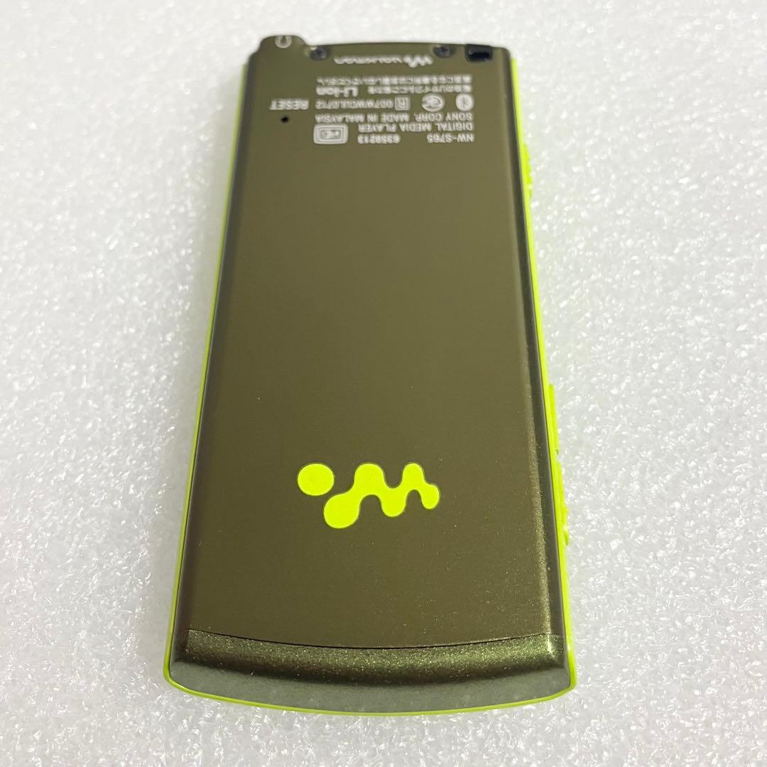 【美品　バッテリ良好】SONY ウォークマン　NW-S765 16GB ライム