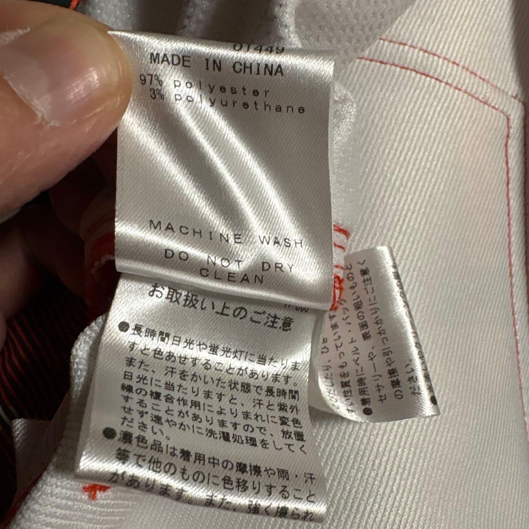 【希少】ジャックバニー 赤黒 チェック パンツ サイズ6