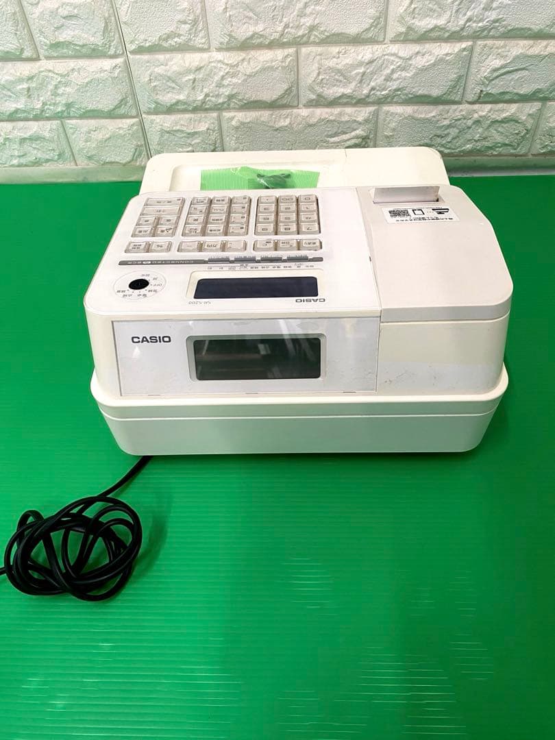 カシオ SR-S200-WE 電子レジスター、ホワイトカシオ、Bluetooth