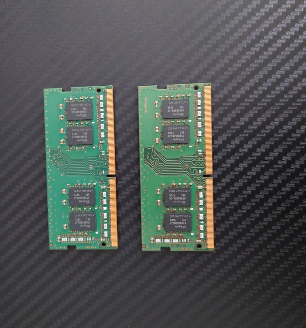 SK hynix 16GB DDR4 メモリー 2666MHz 8GB×2枚