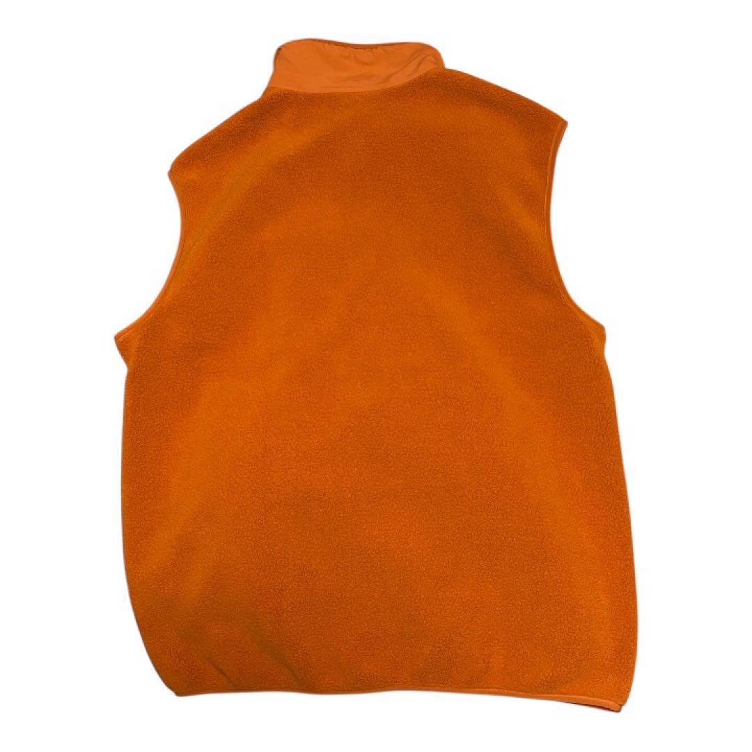 パタゴニア シンチラベスト フリース オレンジ(Redtail Rust)