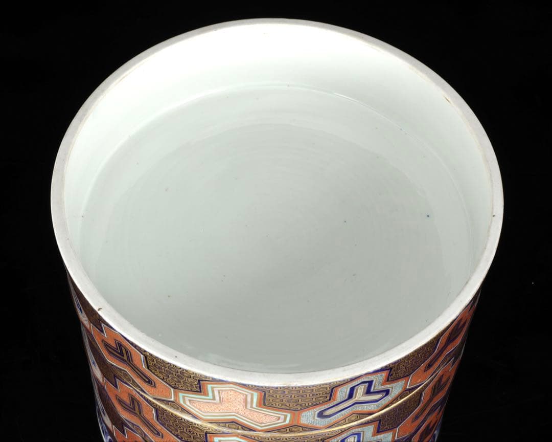 【希少古伊万里】金襴手龍文様三段重 重箱 豪華絢爛色絵金彩細工 古美術 骨董品