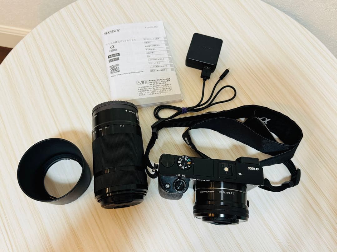 SONY α6000 ダブルズームレンズキット 動作確認済