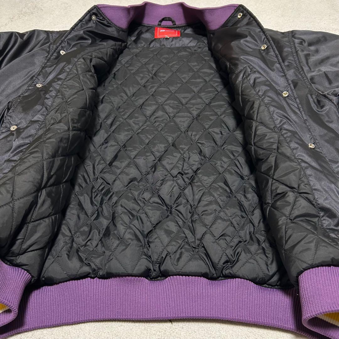 リーボック レイカーズ Reebok LAKERS コラボ スタジャン 黒 L