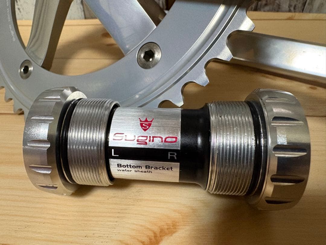 ★ SUGINO SG75 DD2 シルバー 165mm 48T