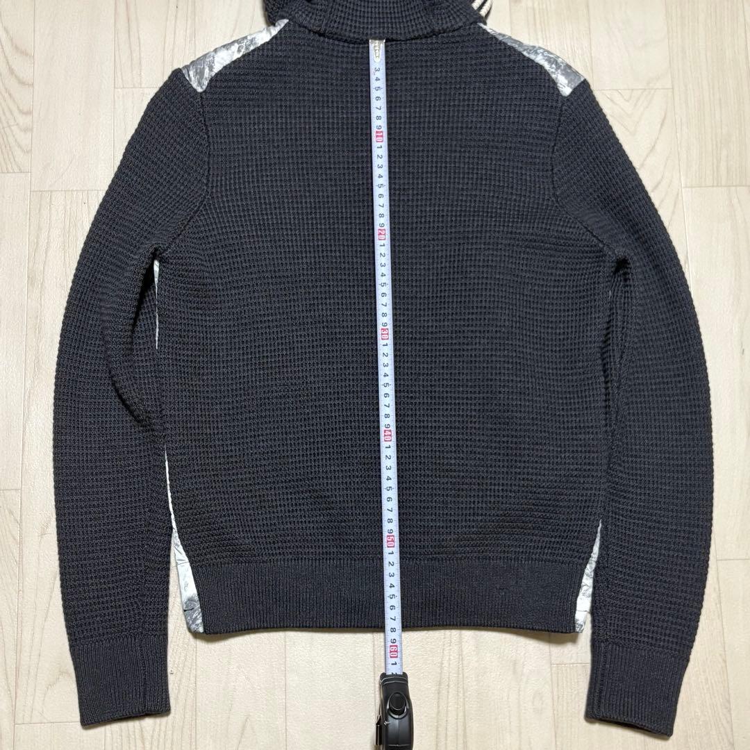 美品◎モンクレール マグリオーネ カーディガン ダウンジャケット ニット 切替