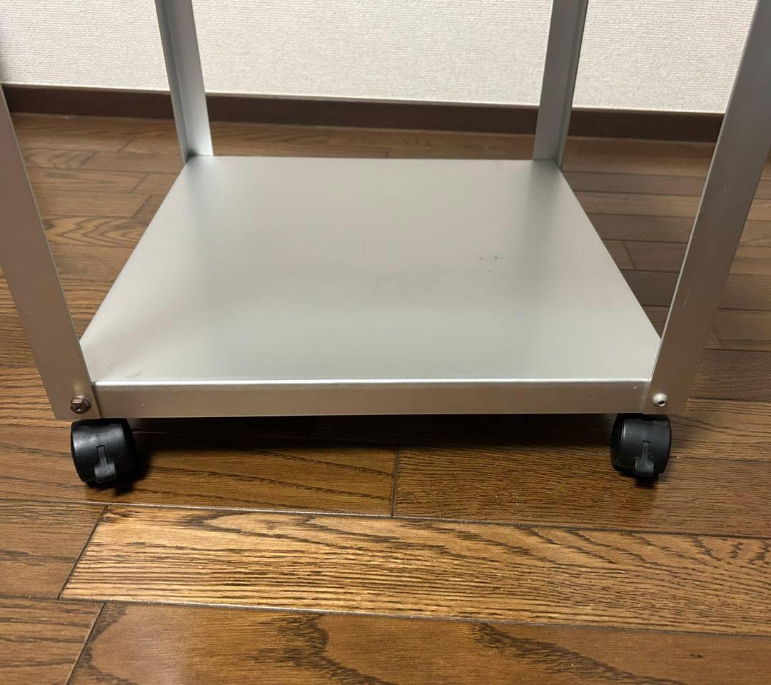 廃盤 希少 無印良品 アルミ ローテーブル サイドテーブル