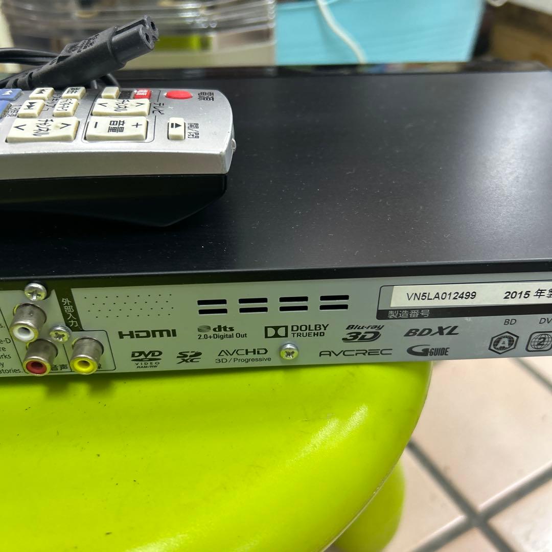 Panasonic ブルーレイレコーダー DMR-BRW510 リモコン付