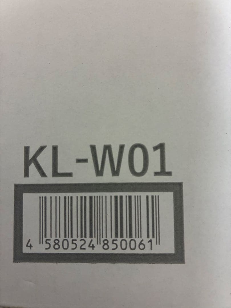 【新品】カルテックKL-W01空気清浄機ホワイト壁掛けタイプ　消臭除菌感染予防等