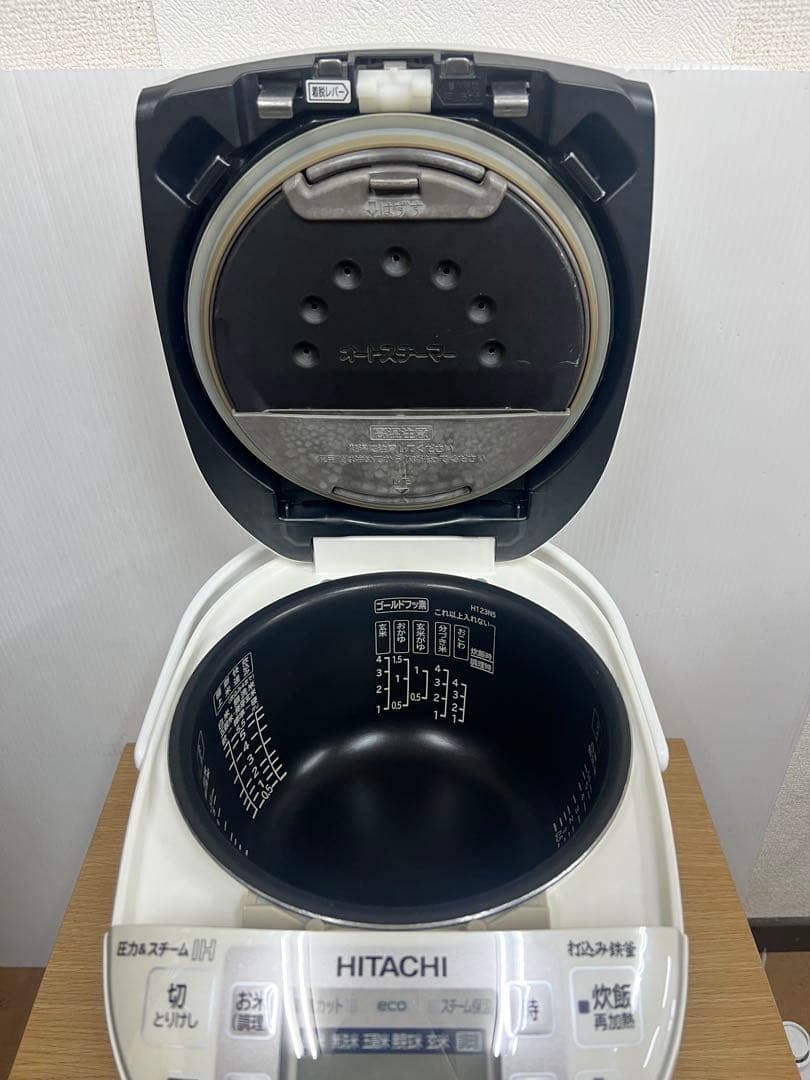 HITACHI 圧力IH炊飯器 RZ-SV100K 5.5合 スチームカット