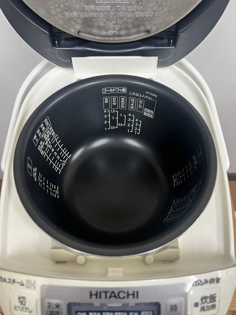 HITACHI 圧力IH炊飯器 RZ-SV100K 5.5合 スチームカット