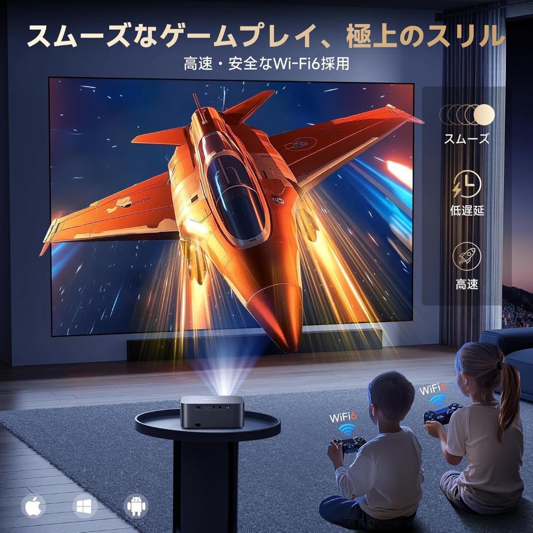 【開封済・未使用】iSinbox YG381 ホームプロジェクター 小型 家庭用