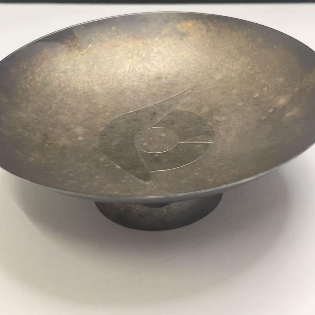 記念品 記念盃 純銀製 1000 銀盃 純銀刻印 重さ93.2g