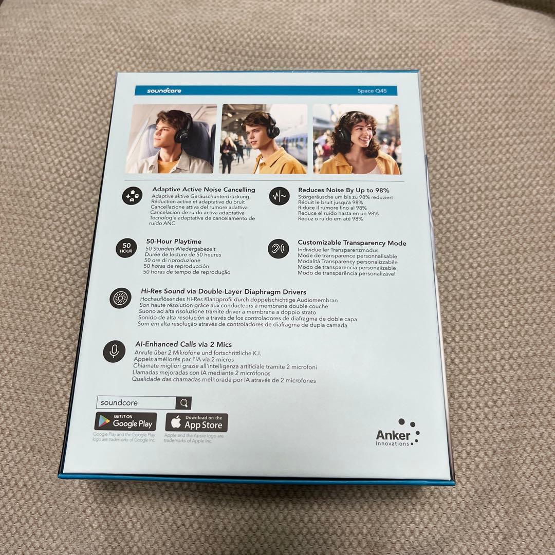 Anker Soundcore Space Q45ワイヤレスヘッドフォン