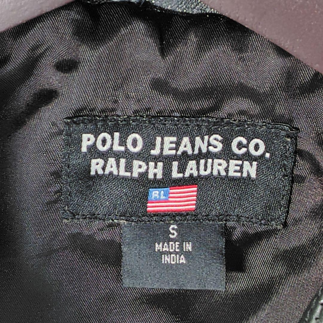 【希少カラー】POLO JEANS CO. ラルフローレンレザー ジャケット　極