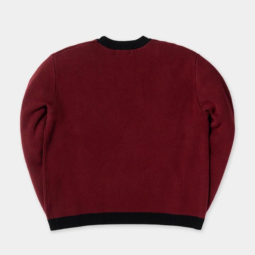 IDEASWAM OUROBOROS KNIT SWEATER RED レッド