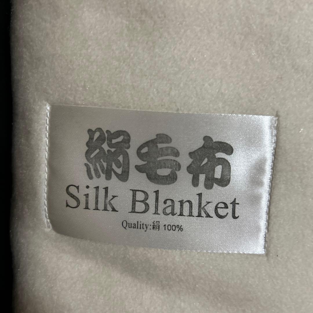 VALEO DEILL 絹毛布　シルク毛布　2枚セット 絹毛布　SILK