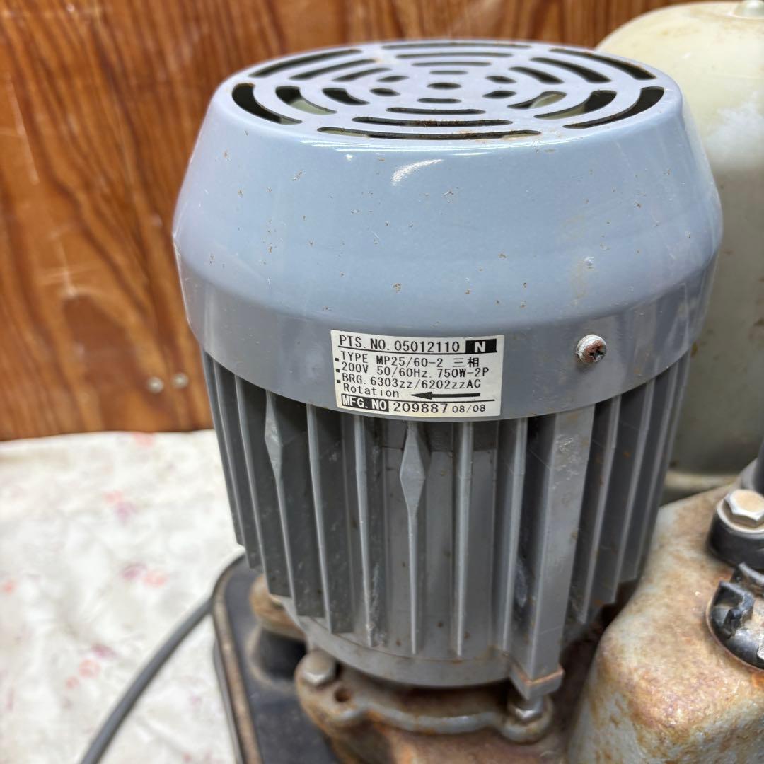 川本　浅井戸ポンプ　カワエース　N3-755HN　３相　中古　50hz用