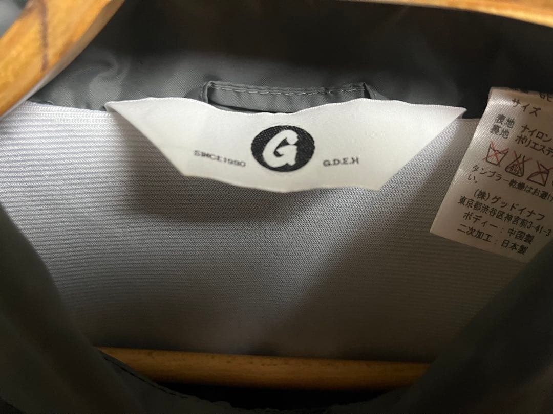 Good Enough グレー コーチジャケット