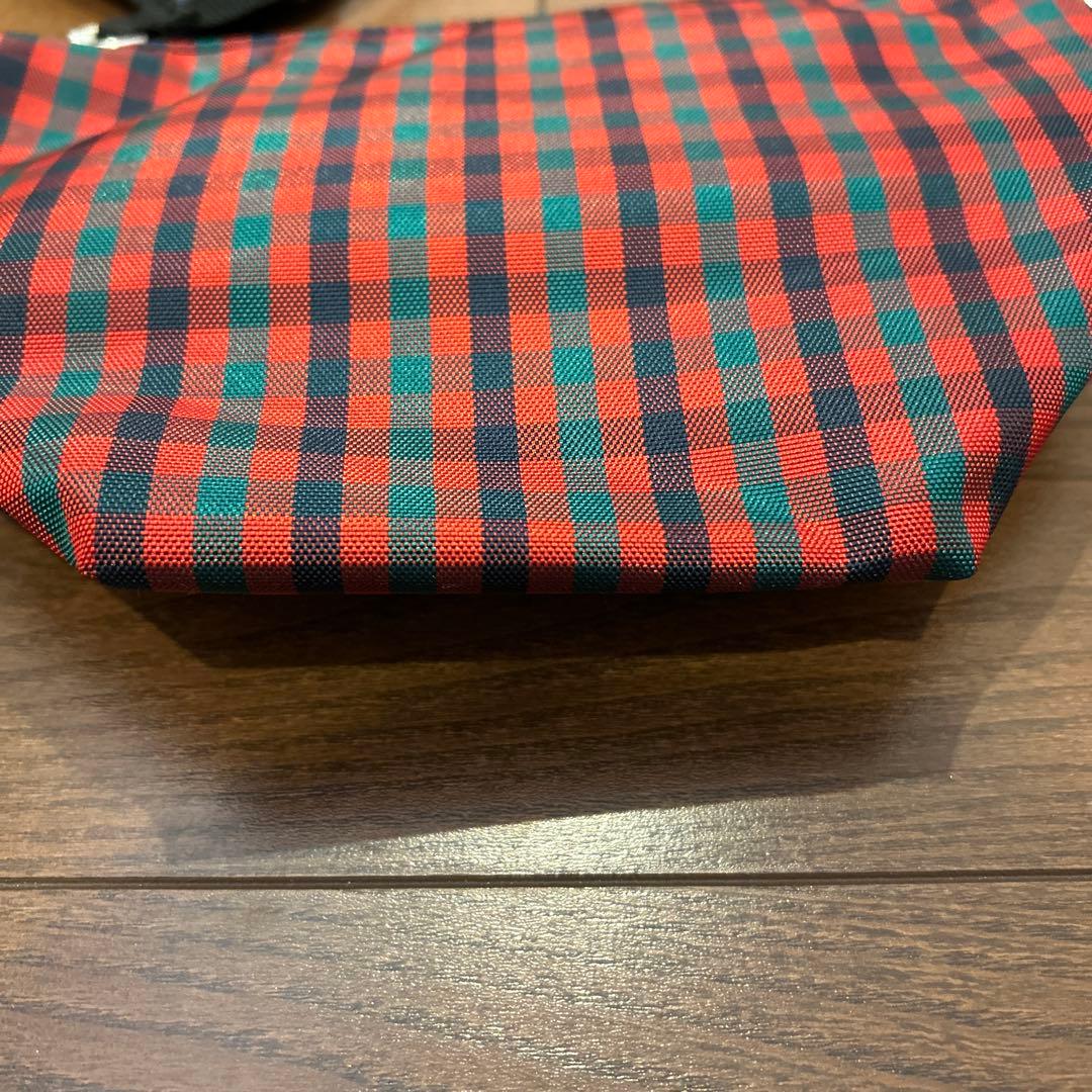 familiar チェックポシェット