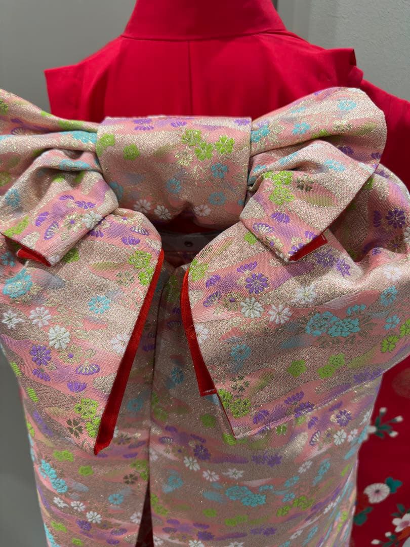 七五三　だらり帯　着物　フルセット