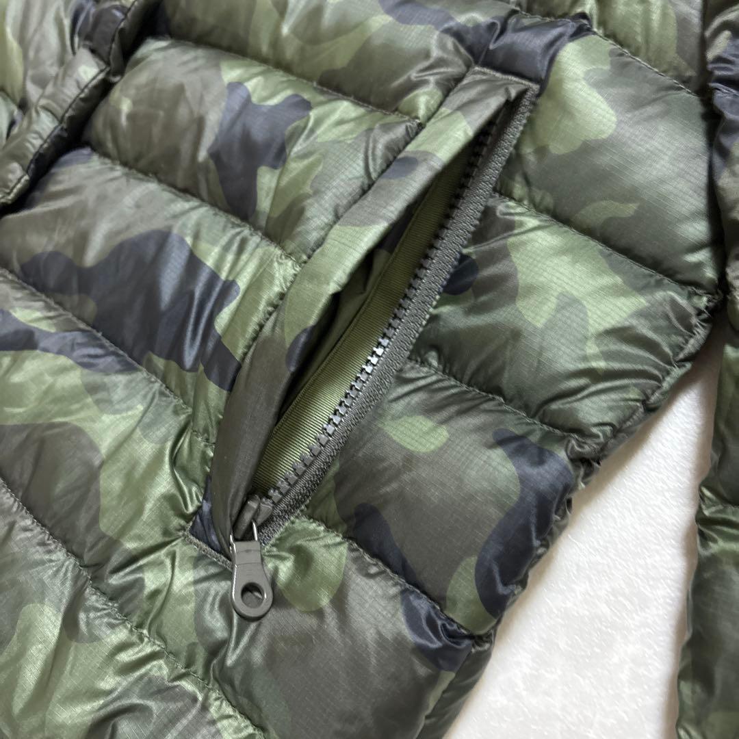 パーリーゲイツ★PERTEX®★カモフラ柄★ダウンジャケット【レディース 0（S