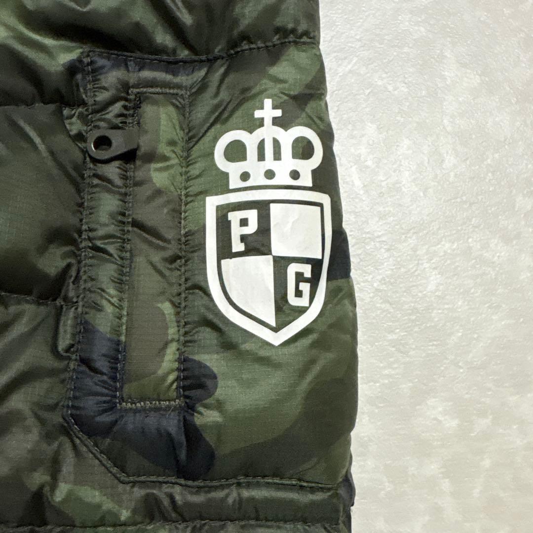 パーリーゲイツ★PERTEX®★カモフラ柄★ダウンジャケット【レディース 0（S