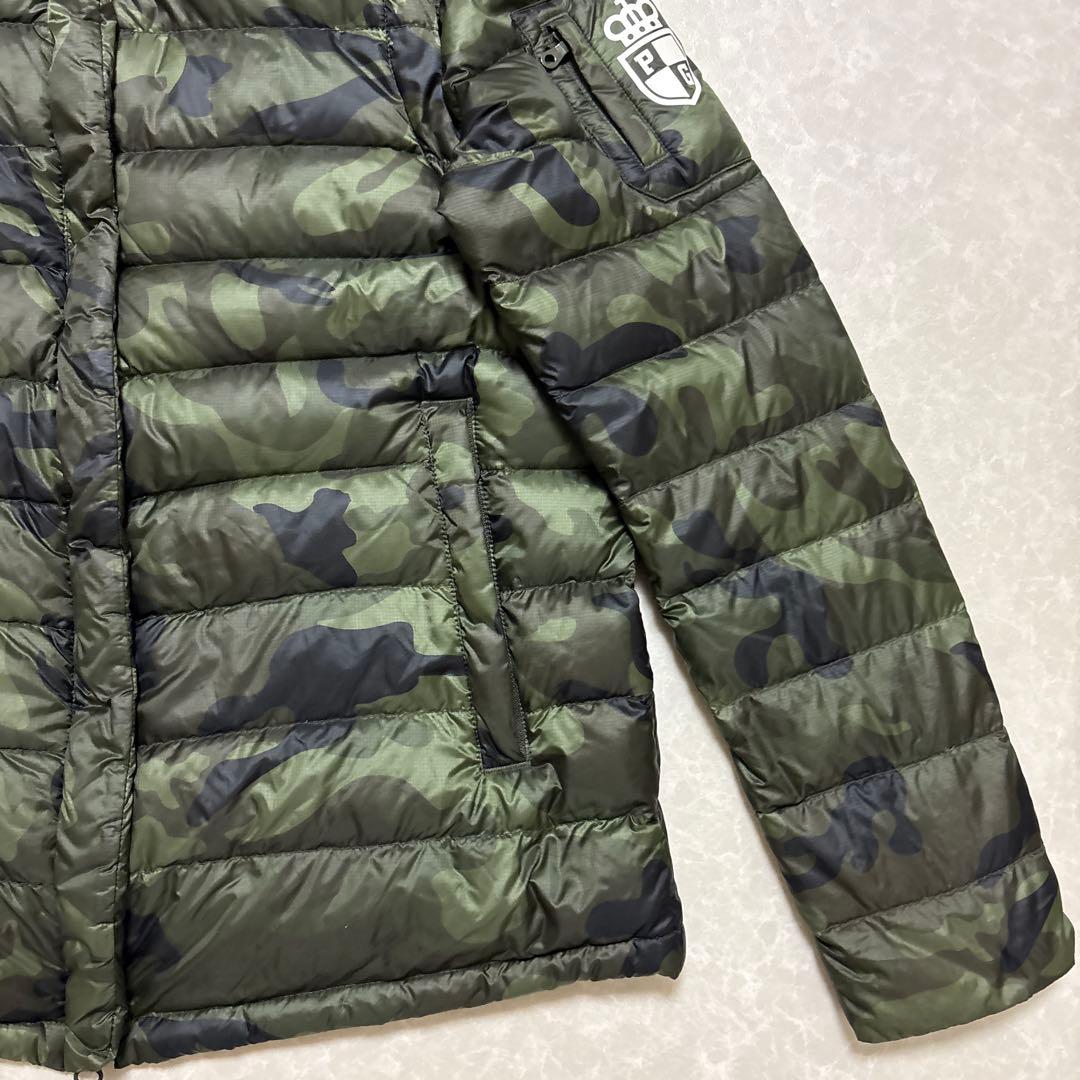 パーリーゲイツ★PERTEX®★カモフラ柄★ダウンジャケット【レディース 0（S