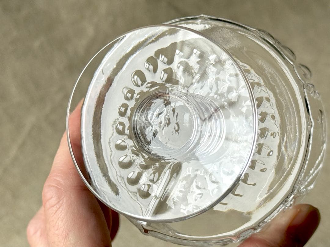 nuutajarvi ARABIA Flora(クリア)カクテルボウル