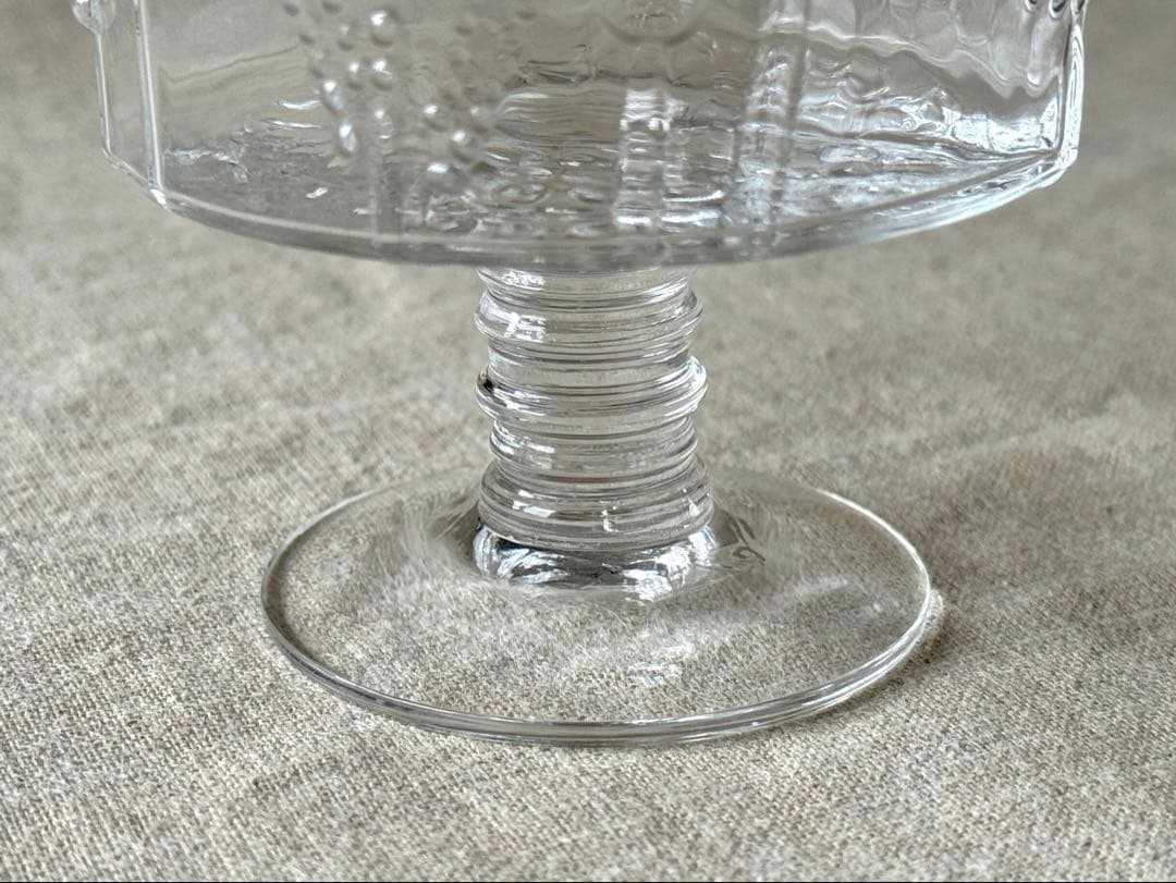 nuutajarvi ARABIA Flora(クリア)カクテルボウル