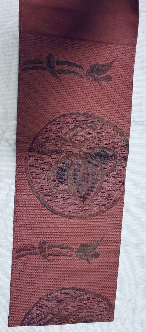 【専用です！もひもひ☆プロフ必読様】 正絹　花柄小紋着物　着物帯帯締め3点セット