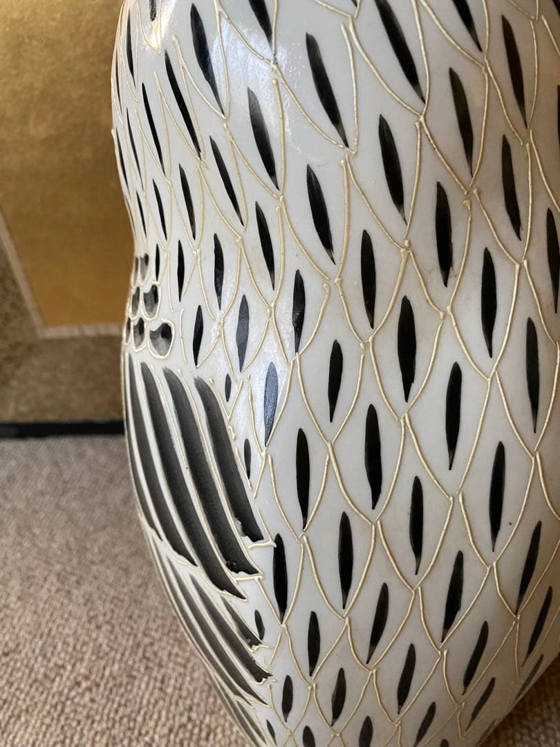 フクロウの置物 特大