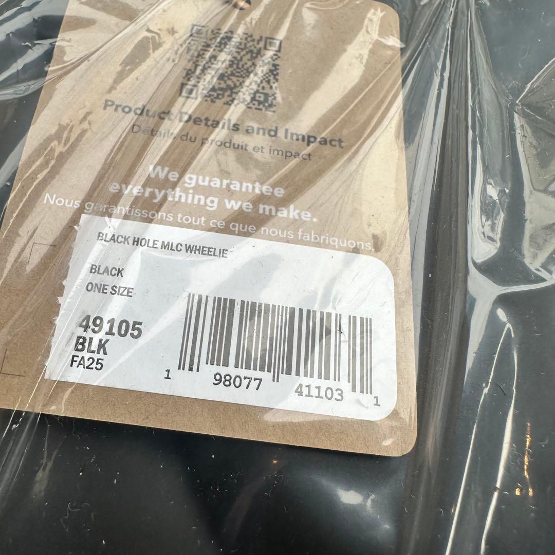 パタゴニア ブラックホール・MLC ウィーリー 34L 新品　旅行カバン