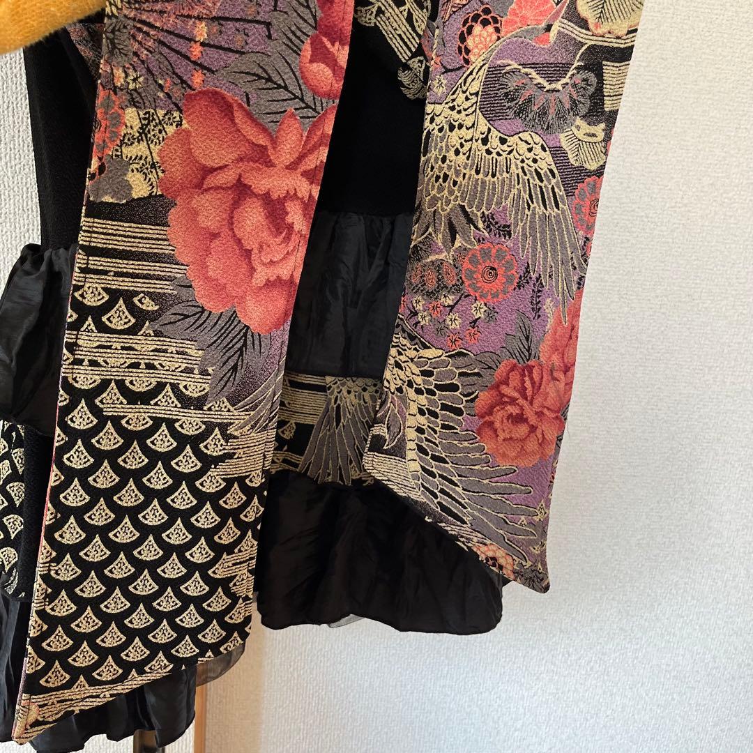 QutieFrash チャイナボタン フリルワンピース