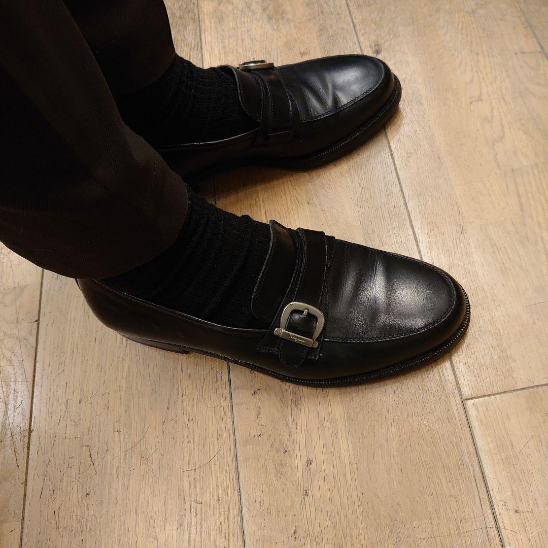 サルヴァトーレフェラガモ レザー ローファー ビットローファー