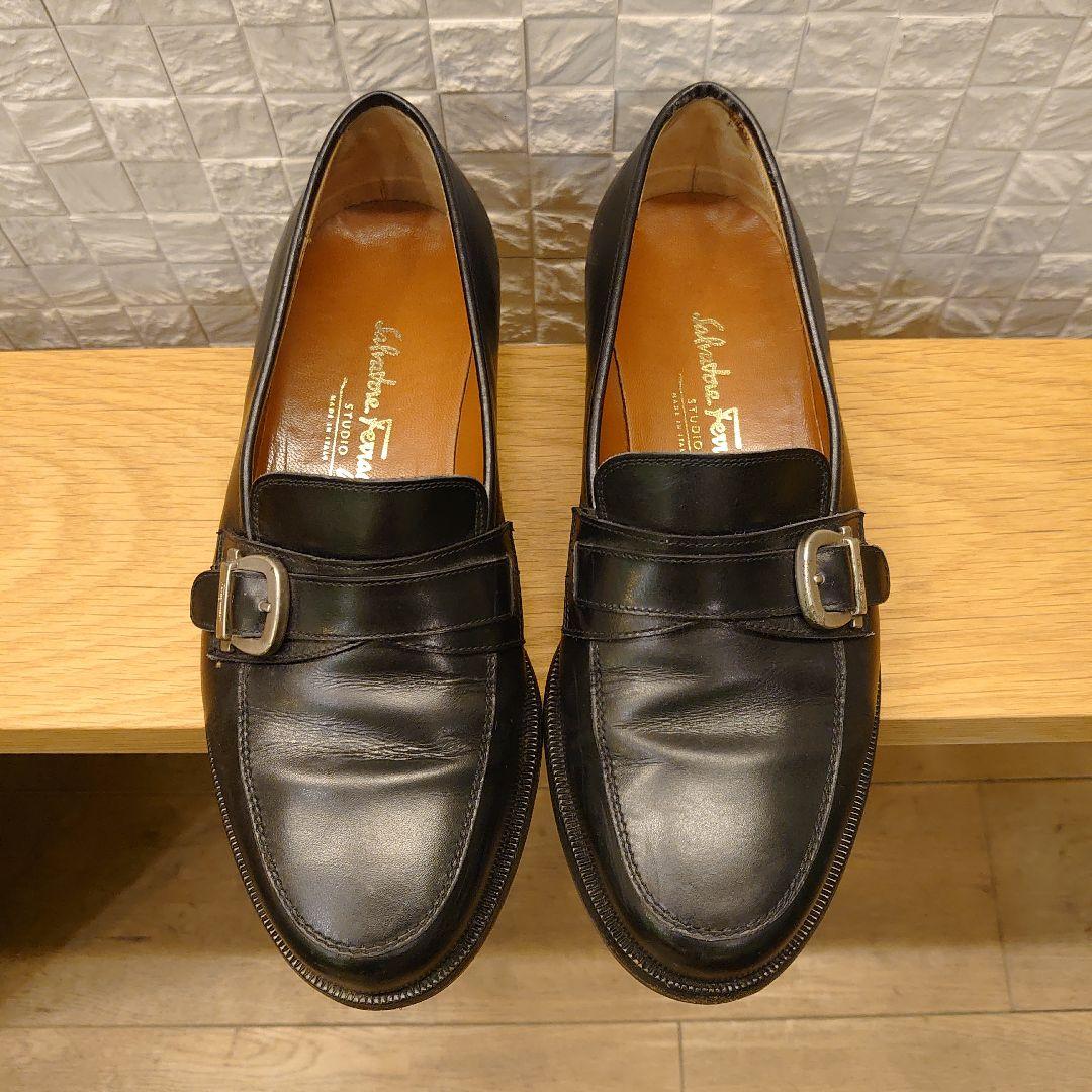 サルヴァトーレフェラガモ レザー ローファー ビットローファー