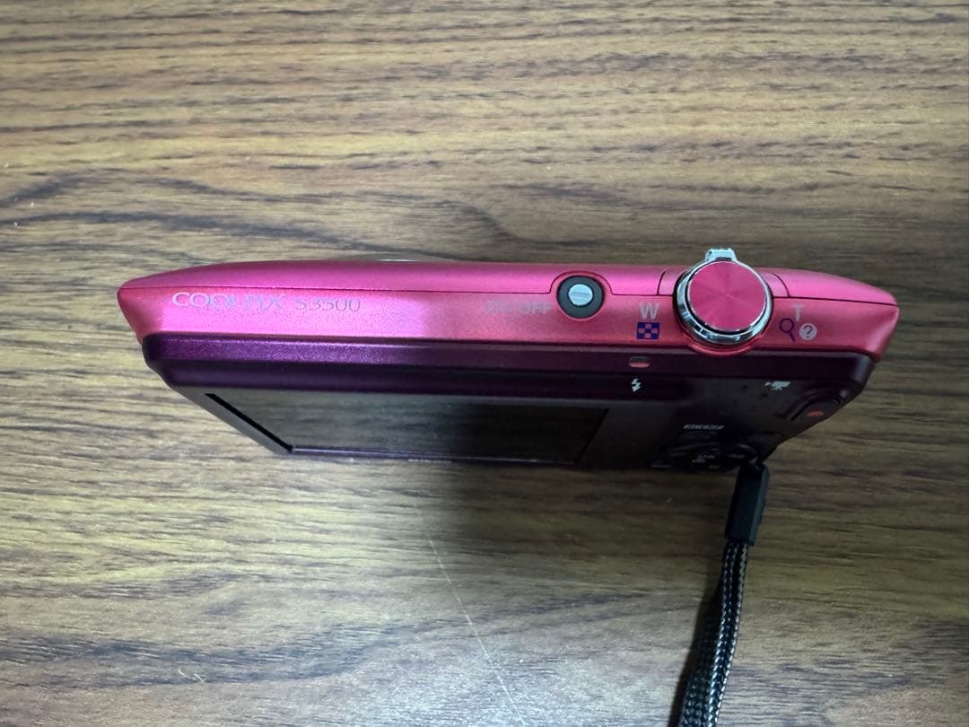 【動作確認済】Nikon COOLPIX S3500 ピンク
