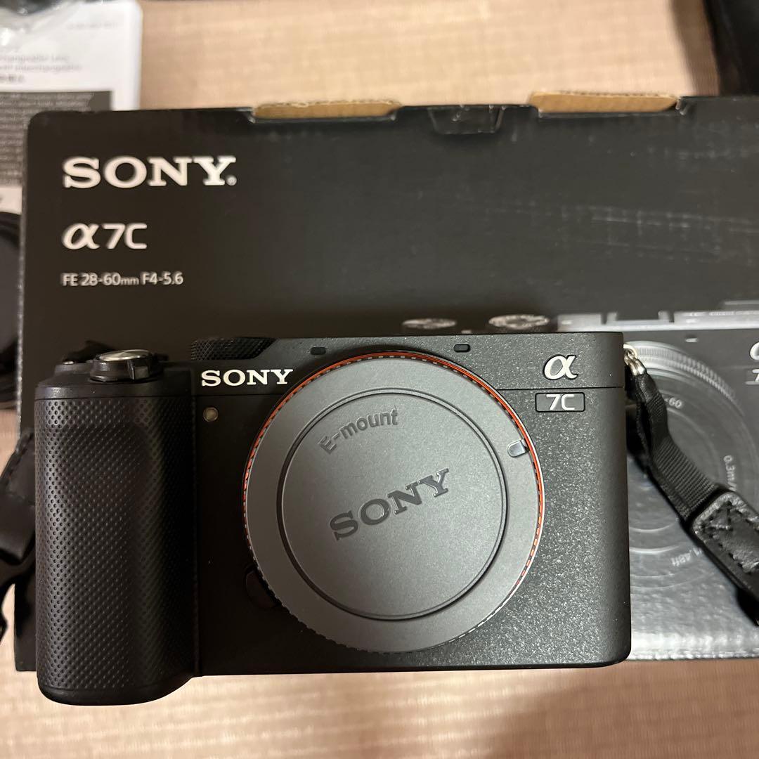 SONY α7C ミラーレス一眼カメラ 本体　付属品おまけ多数