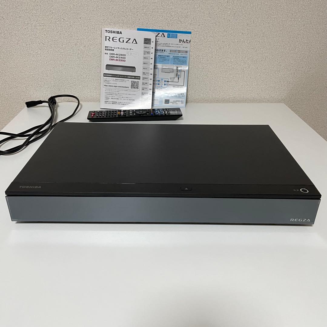 TOSHIBA REGZA ブルーレイレコーダー DBR-4KZ200
