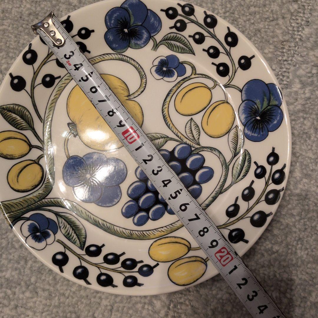 ARABIA アラビア パラティッシ イエロー 3枚