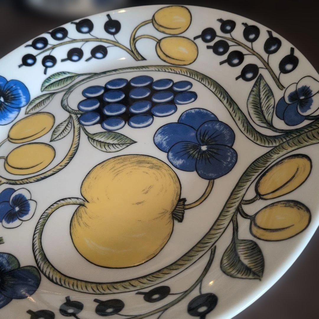 ARABIA アラビア パラティッシ イエロー 3枚