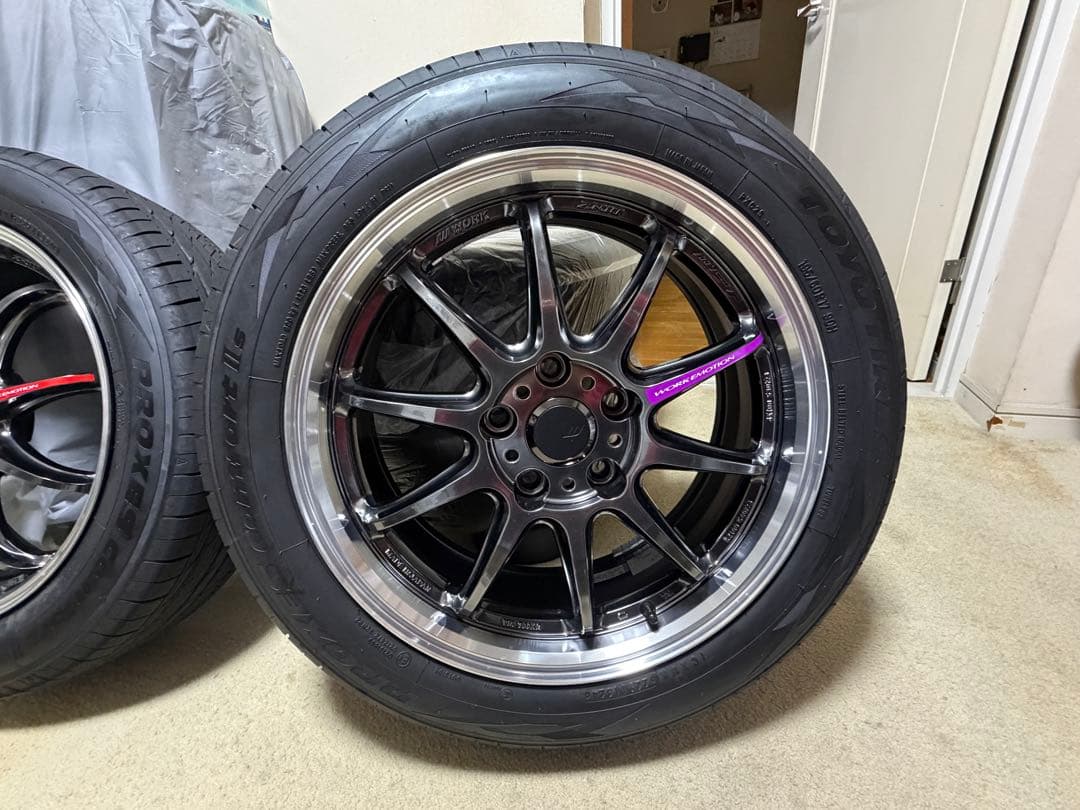 タイヤ・ホイール WORK EMOTION ZR10 195/60R17 comfort2s
