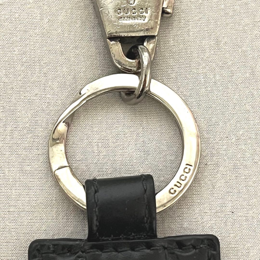 [箱付き] GUCCI グッチ キーリング グッチシマ シグネチャー GG
