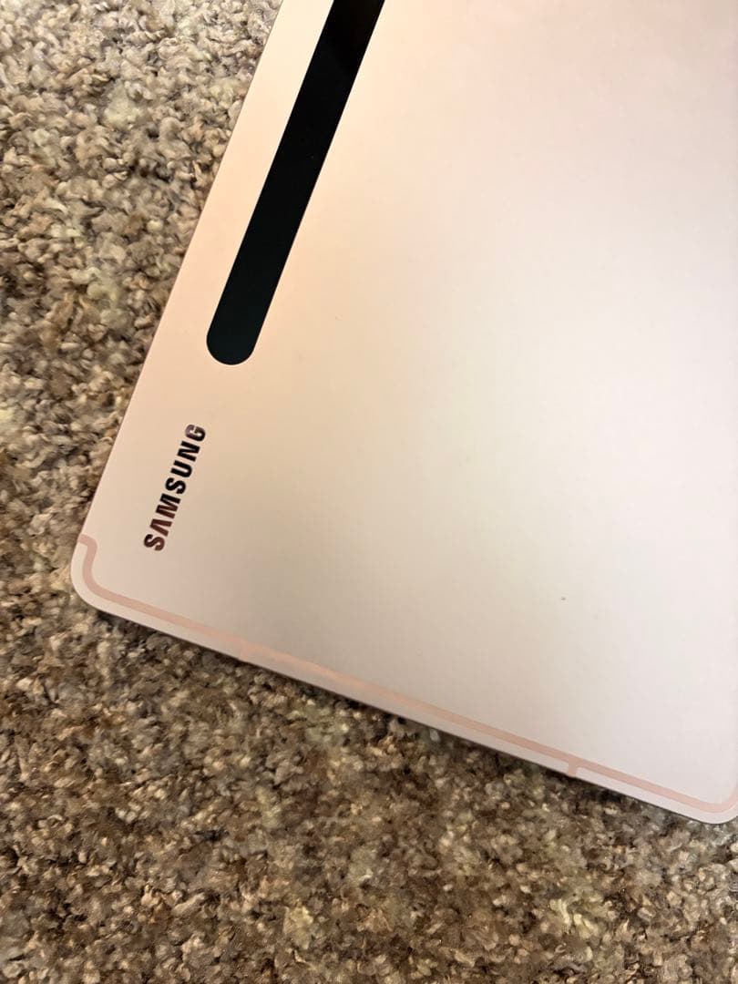 Samsung Galaxy Tab S8 ローズゴールド キーボード付き