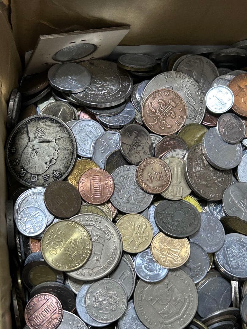 海外　銅貨　古銭　11.1キロ　世界貨幣　銅貨　日本　メダル