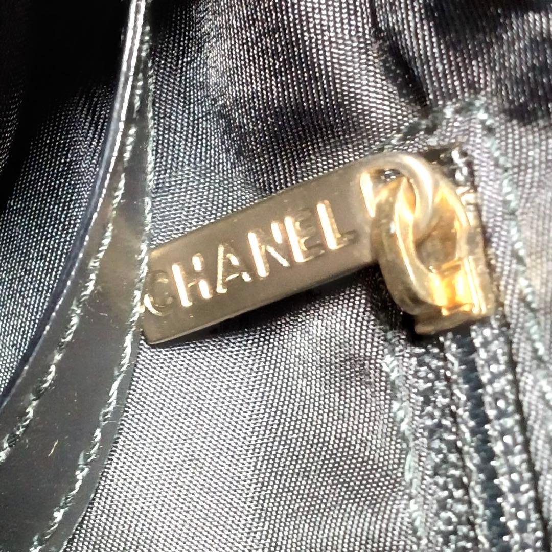 超美品　CHANEL シャネル　ニュートラベルライン　トートバッグ　MM 保存袋