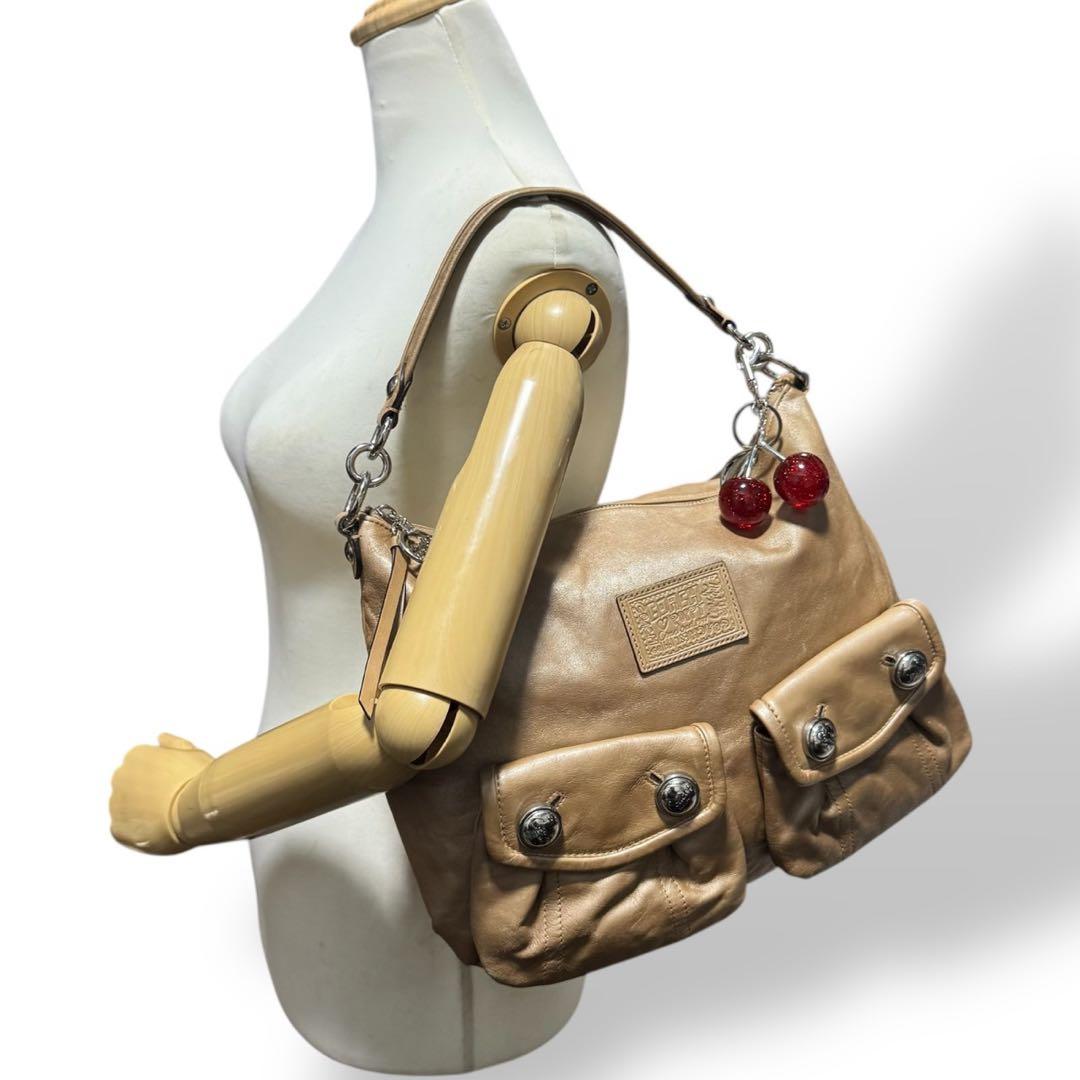 バッグ Y2K COACH POPPY Double pocket 2way bag